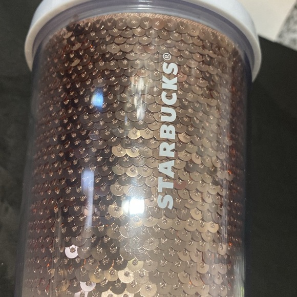 Starbucks | Rosegold Ombre Sequin Tumbler - Picture 3 of 6